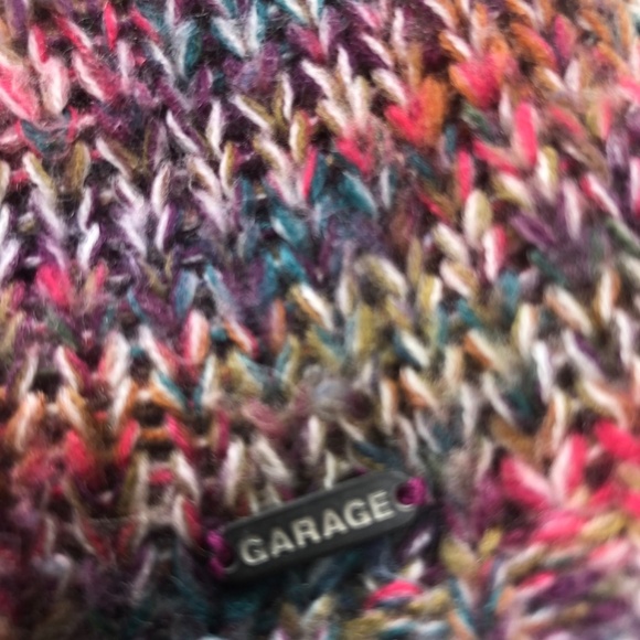 Knitted garage size medium sweater, multicoloured- soft and warm- slightly worn - Picture 6 of 6